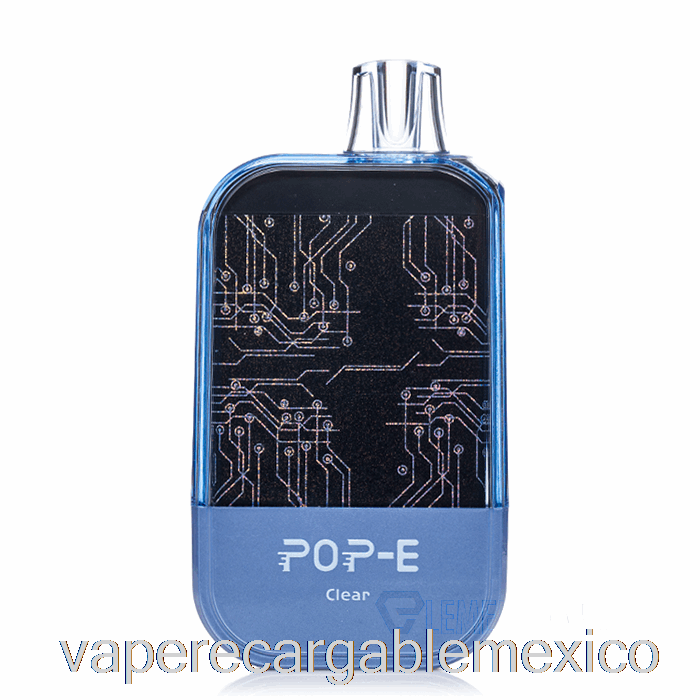 Vape Recargable Pop-e 10000 Desechable Transparente